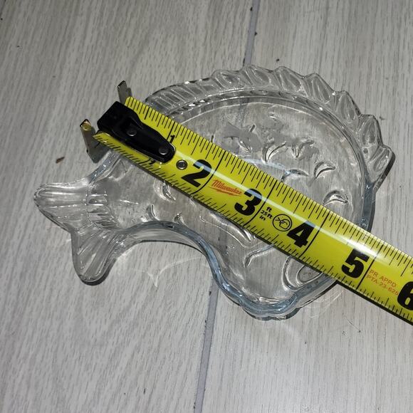 Vintage Fish Shaped Glass Dish Catch All Studio Nova Japan Small Bowl Art Glass - Picture 6 of 11